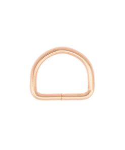półkółko różowe złoto 20 mm