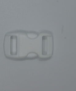 Klamra zatrzask plastik 3/8″ 10mm - 1 biały