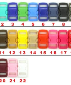 Alternative view of Klamra zatrzask plastik 3/8″ 10mm - 14 seledynowy