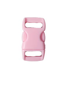Klamra zatrzask plastik 3/8″ 10mm - 21 jasny różowy