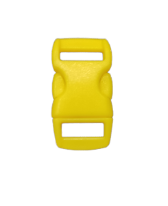Klamra zatrzask plastik 3/8″ 10mm - 13 żółty
