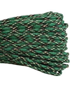 Alternative view of Linka paracord 550 - 311 ebony cartreuse