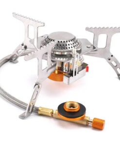 Turystyczny palnik gazowa składany